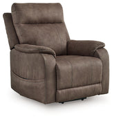 Elite Furniture Outlet - Ashley Furniture - Crestmeade Living Room - Power Lift Recliner / Fossil - 1350312