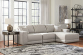 Elite Furniture Outlet - Ashley Furniture - Next-Gen Gaucho Sectional - RAF 2-Piece Sectional Loveseat / Gray - 18304S3