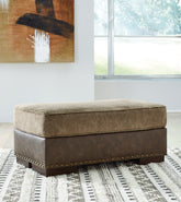 Elite Furniture Outlet - Ashley Furniture - Alesbury Living Room - Sofa / Chocolate - 1870438