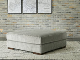 Elite Furniture Outlet - Ashley Furniture - Lindyn Living Room - Oversized Accent Ottoman / Ivory - 2110408