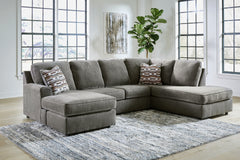Elite Furniture Outlet - Ashley Furniture - O'Phannon Sectional - RAF 2-Piece Sectional with Chaise / Putty - 29402S2