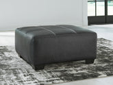 Elite Furniture Outlet - Ashley Furniture - Brixley Pier Living Room - Oversized Accent Ottoman / Graphite - 2990608