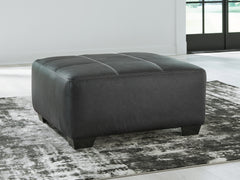 Elite Furniture Outlet - Ashley Furniture - Brixley Pier Living Room - Oversized Accent Ottoman / Graphite - 2990608