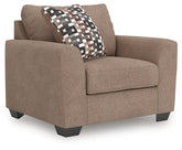 Elite Furniture Outlet - Ashley Furniture - Triston-Peaks Living Room - Sofa / Suede - 3020438