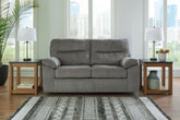 Elite Furniture Outlet - Ashley Furniture - Bindura Living Room - Glider Loveseat / Mineral - 3030578