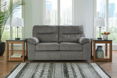 Elite Furniture Outlet - Ashley Furniture - Bindura Living Room - Glider Loveseat / Mineral - 3030578