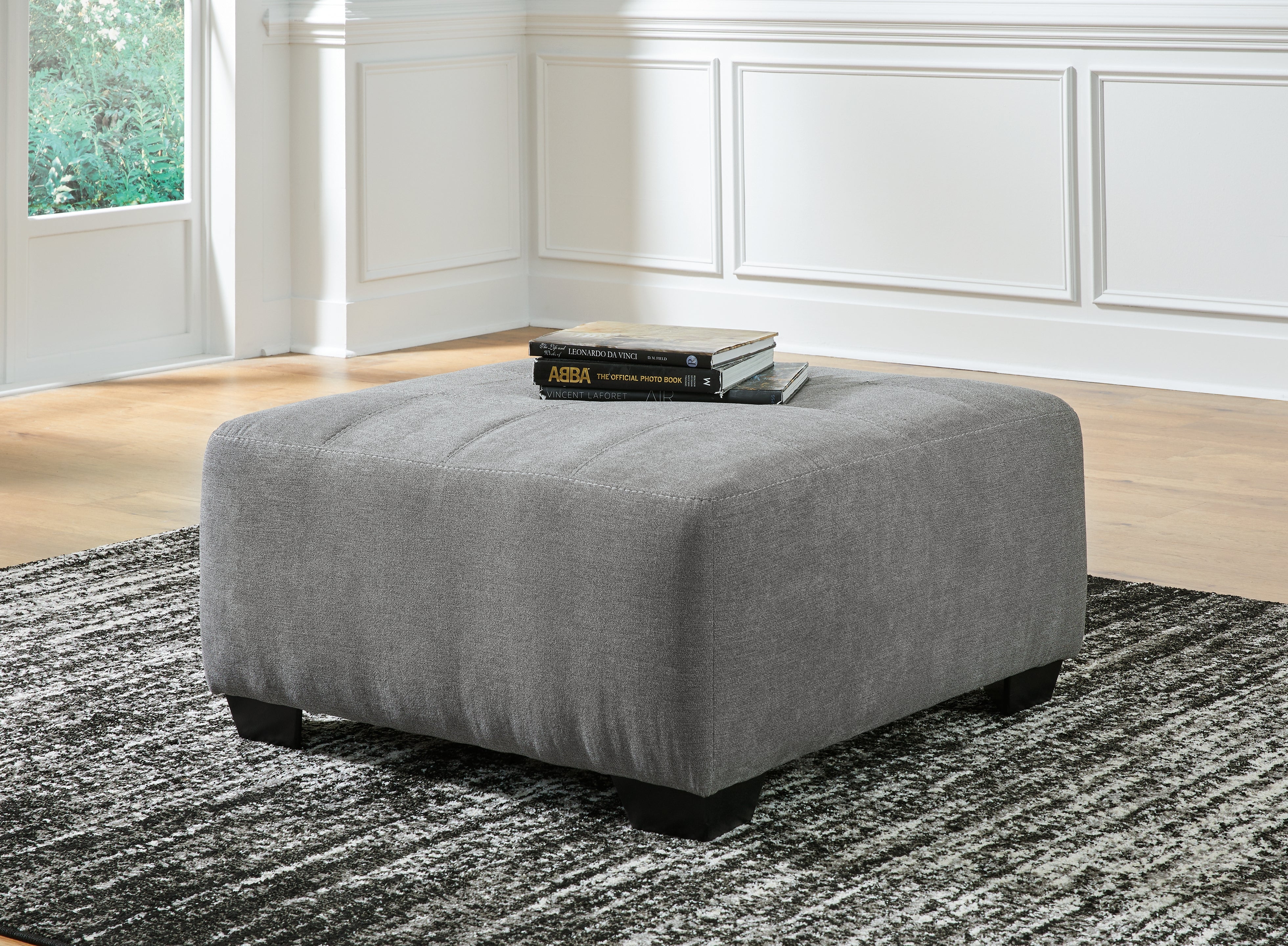 Elite Furniture Outlet - Ashley Furniture - Birkdale Court Living Room - Oversized Accent Ottoman / Gray - 3240208