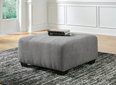 Elite Furniture Outlet - Ashley Furniture - Birkdale Court Living Room - Oversized Accent Ottoman / Gray - 3240208