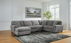 Elite Furniture Outlet - Ashley Furniture - Birkdale Court Sectional - RAF 3-Piece Sectional / Gray - 32402S3
