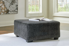 Elite Furniture Outlet - Ashley Furniture - Biddeford Living Room - Oversized Accent Ottoman / Shadow - 3550408