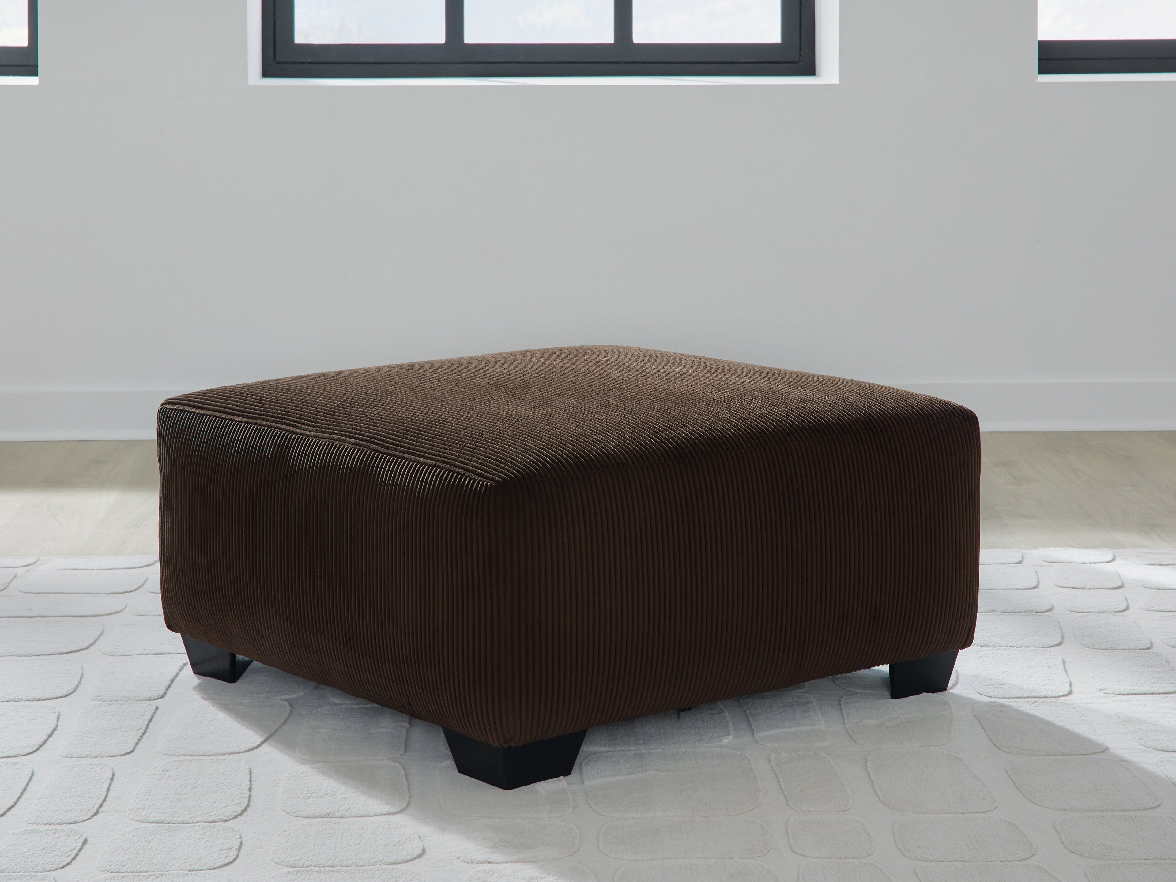 Elite Furniture Outlet - Ashley Furniture - Kimlee Living Room - Oversized Accent Ottoman / Chocolate - PC3560308
