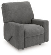 Elite Furniture Outlet - Ashley Furniture - Newellen Living Room - Rocker Recliner / Greystone - 4840525