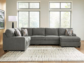Elite Furniture Outlet - Ashley Furniture - Clarington Sectional - LAF 3-Piece Sleeper Sectional with Chaise - PC48405S6