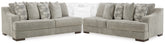 Elite Furniture Outlet - Ashley Furniture - Bayless 2-Piece Sectional - 2-Piece Sectional / Smoke - 52304U1
