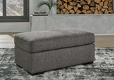 Elite Furniture Outlet - Ashley Furniture - Gardiner Living Room - Ottoman / Pewter - 5240414