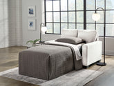 Elite Furniture Outlet - Ashley Furniture - Rannis Living Room - Queen Sofa Sleeper / Snow - 5360339