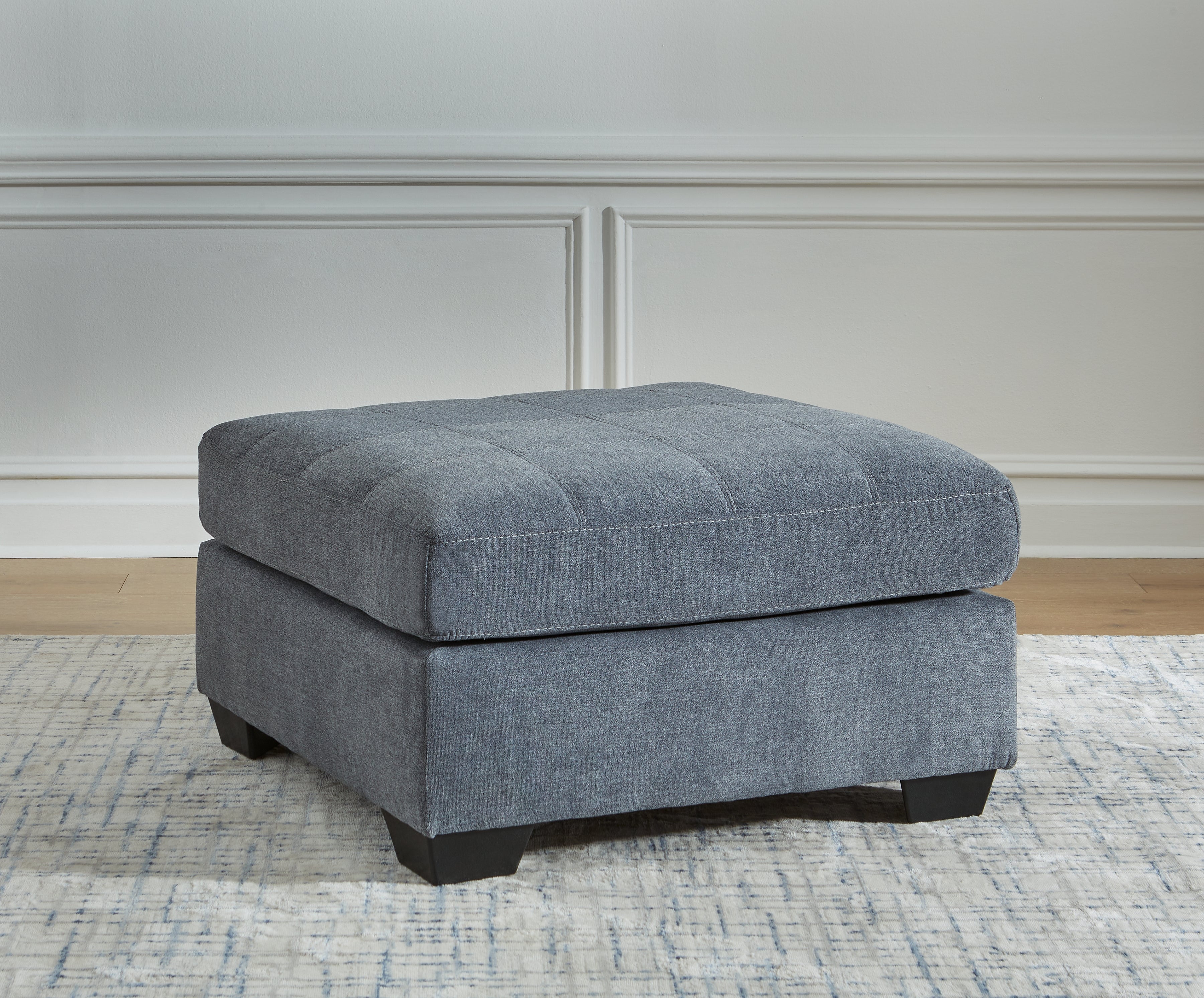 Elite Furniture Outlet - Ashley Furniture - Marleton Living Room - Oversized Accent Ottoman / Denim - 5530308
