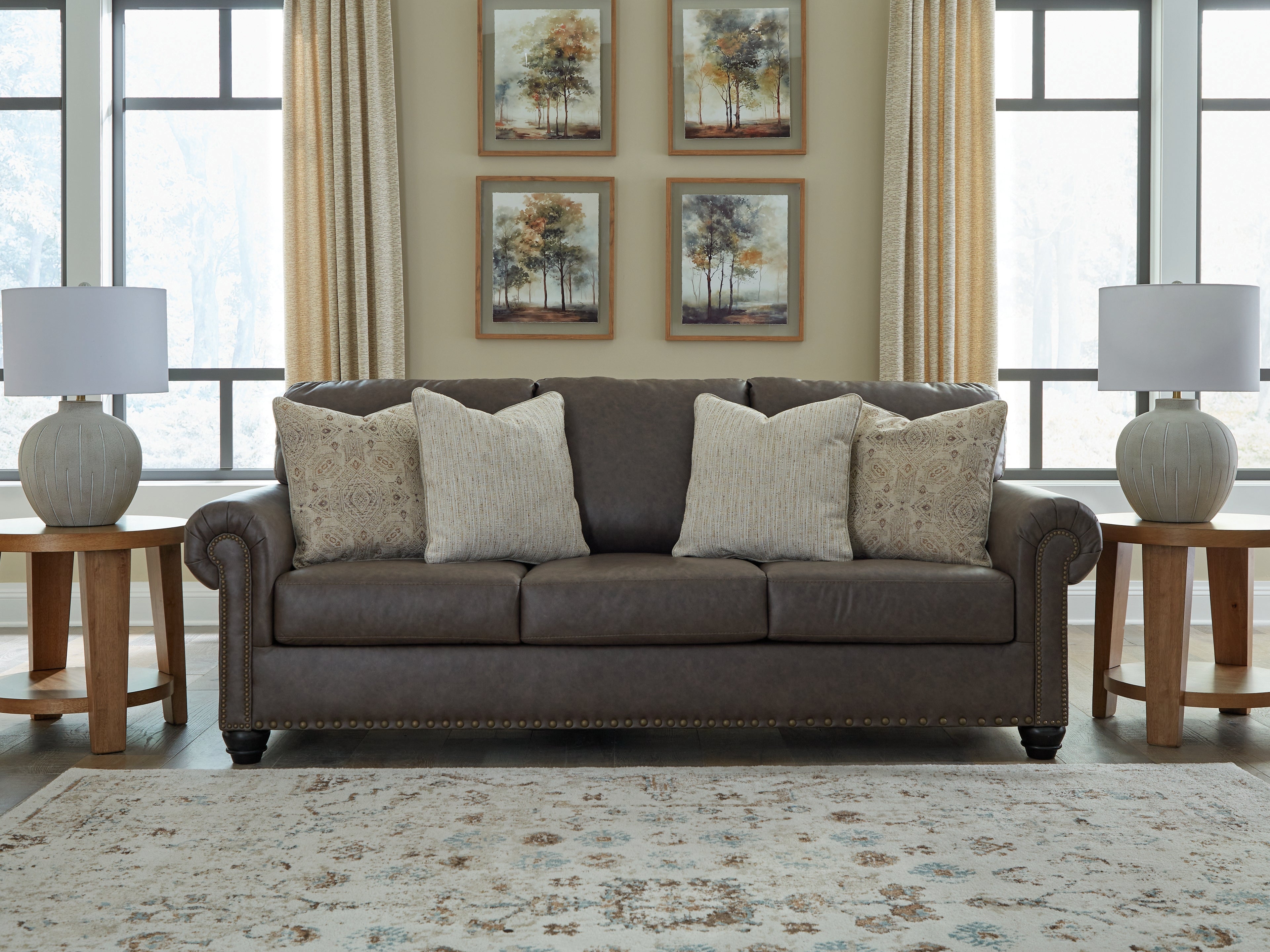 Elite Furniture Outlet - Ashley Furniture - Roxmere Living Room - Chair / Umber - 5550320