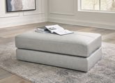 Elite Furniture Outlet - Ashley Furniture - Amiata Living Room - Oversized Accent Ottoman / Glacier - 5740408