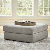 Elite Furniture Outlet - Ashley Furniture - Avaliyah Living Room - Oversized Accent Ottoman / Ash - 5810308
