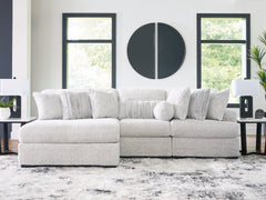 Elite Furniture Outlet - Ashley Furniture - Cuddle Plush Sectional - RAF 2-Piece Sectional / Arctic - PC59106S9
