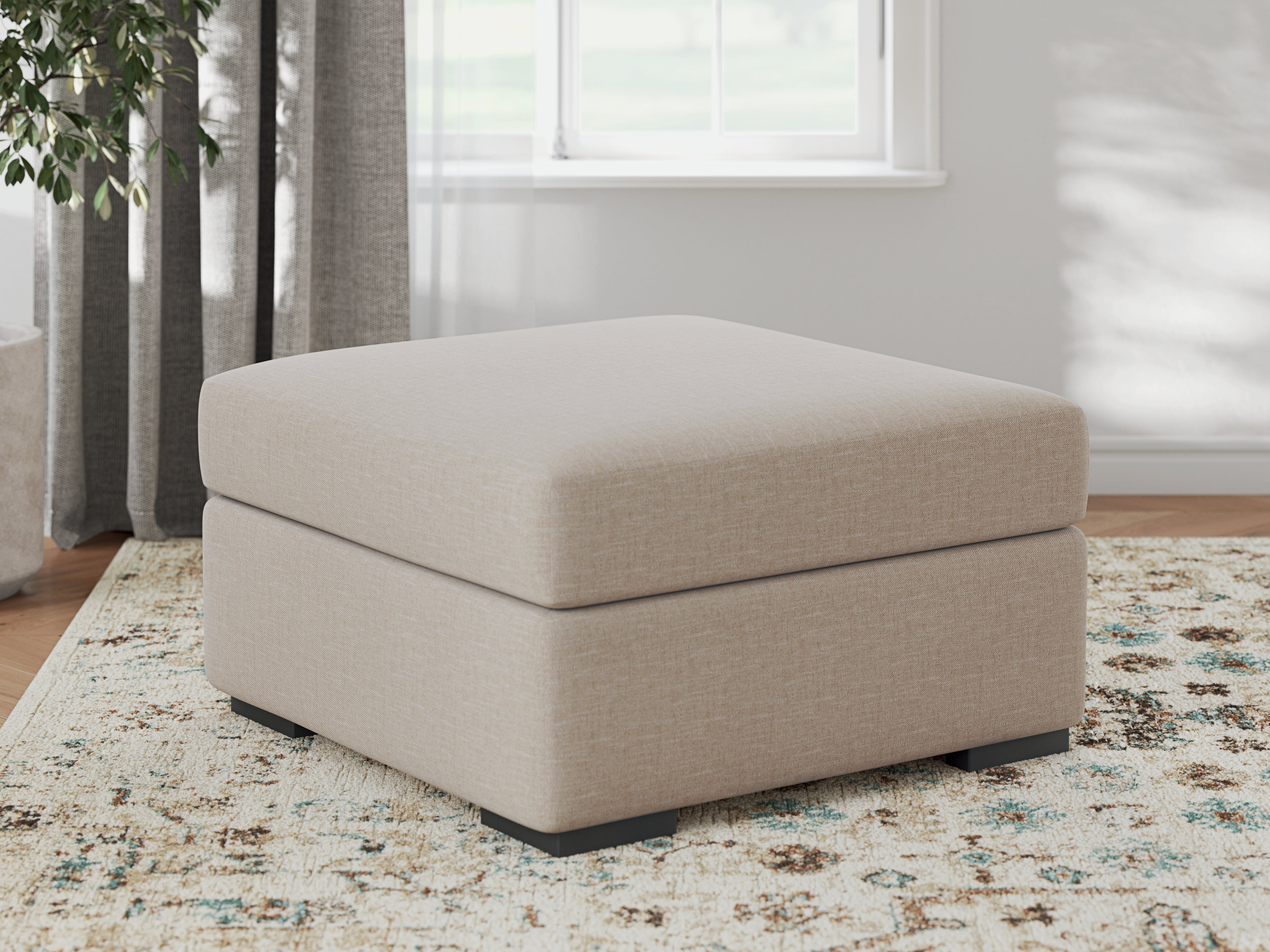 Elite Furniture Outlet - Ashley Furniture - LadyMae Living Room - Oversized Accent Ottoman / Twill - 5940408