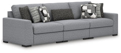 Elite Furniture Outlet - Ashley Furniture - Bealton Sectional - RAF 5-Piece Sectional / Salt and Pepper - 61305S6