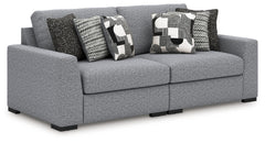Elite Furniture Outlet - Ashley Furniture - Bealton Sectional - RAF 2-Piece Sectional / Salt and Pepper - 61305S1