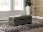 Elite Furniture Outlet - Ashley Furniture - Lofton-Pike Living Room - Oversized Accent Ottoman / Shadow - PC6161008