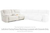 Elite Furniture Outlet - Ashley Furniture - Keensburg Sectional - 3-Piece Power Reclining Sectional / Linen - 61807S1