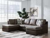 Elite Furniture Outlet - Ashley Furniture - Castille Way Sectional - RAF 2-Piece Sectional with Chaise - PC62703S1