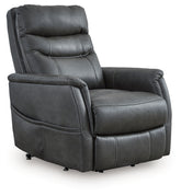 Elite Furniture Outlet - Ashley Furniture - Strawbill Living Room - Power Lift Recliner / Sapphire - 6391012