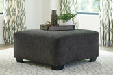 Elite Furniture Outlet - Ashley Furniture - Ballinasloe Living Room - Oversized Accent Ottoman / Platinum - 8070208
