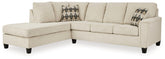 Elite Furniture Outlet - Ashley Furniture - Abinger Sectional - RAF Sofa Sleeper / Smoke - 8390570