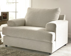 Elite Furniture Outlet - Ashley Furniture - Soletren Living Room - Queen Sofa Sleeper / Stone - 9510439