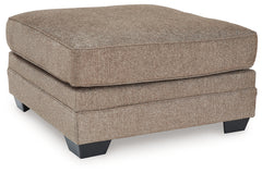 Elite Furniture Outlet - Ashley Furniture - Cannonbrook Living Room - Oversized Accent Ottoman / Nutmeg - 9820108
