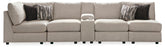 Elite Furniture Outlet - Ashley Furniture - Kellway Sectional - 3-Piece Sectional Sofa / Bisque - 98707S6
