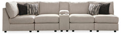Elite Furniture Outlet - Ashley Furniture - Kellway Sectional - 3-Piece Sectional Sofa / Bisque - 98707S6