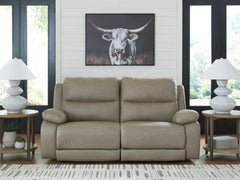 Elite Furniture Outlet - Ashley Furniture - Narwhal Place Sectional - 3-Piece Power Reclining Sectional / Pebble - PC99201S1