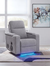 Elite Furniture Outlet - Ashley Furniture - Pineland Living Room - Glider PWR REC w/Audio System / Pewter - PC9930642A