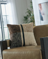 Elite Furniture Outlet - Ashley Furniture - Adrielton Pillows - Pillow / Black/Brown/Tan - A1001065P