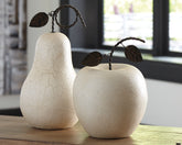 Elite Furniture Outlet - Ashley Furniture - Bidelia Sculpture - Sculpture Set (Set of 2) / Antique White - A2000381