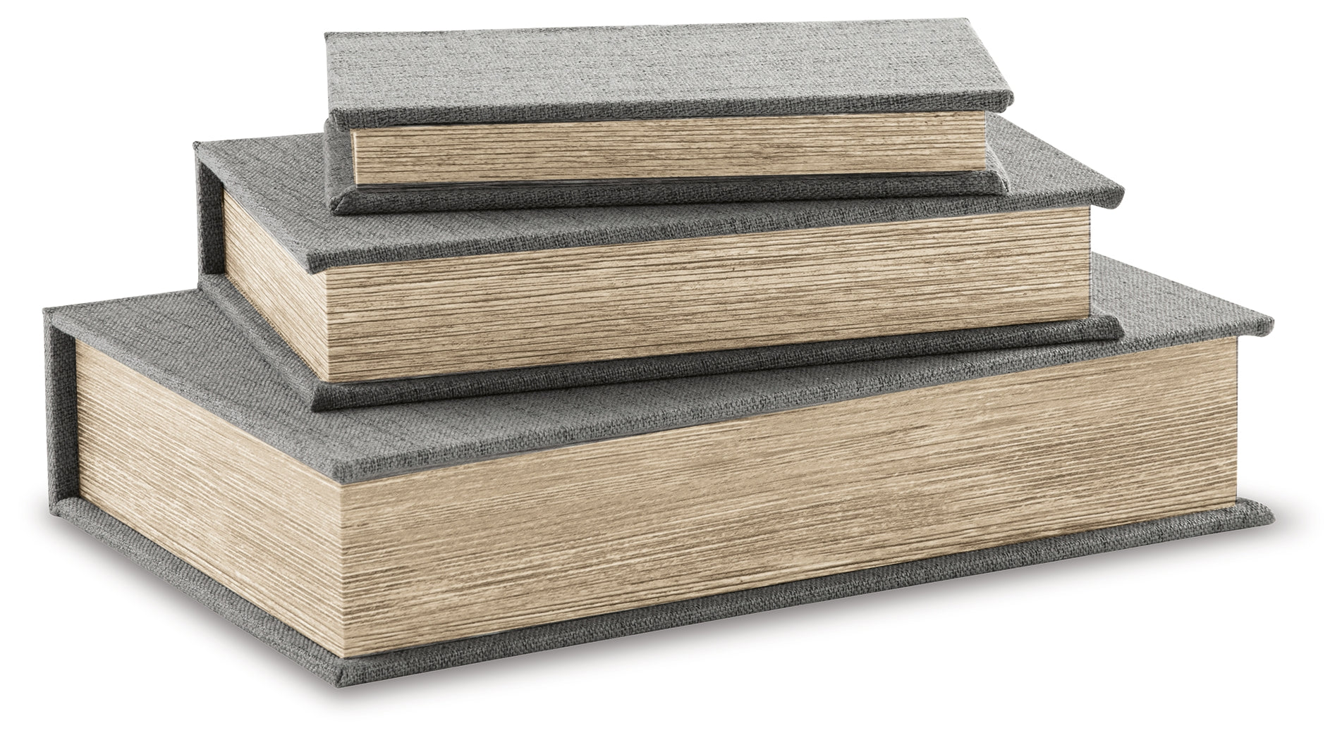 Elite Furniture Outlet - Ashley Furniture - Jolina Box (Set of 3) - Box Set (3/CN) / Gray - A2000487