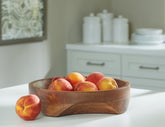 Elite Furniture Outlet - Ashley Furniture - Myrtewood Bowl - Bowl / Natural - A2000610