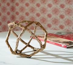 Elite Furniture Outlet - Ashley Furniture - Laddington Sculpture - Sculpture / Antique Brass Finish - A2000670S