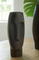 Elite Furniture Outlet - Ashley Furniture - Elanman Vase - Vase / Antique Bronze Finish - A2000692
