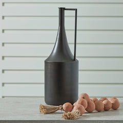 Elite Furniture Outlet - Ashley Furniture - Zainforth Vase - Vase / Distressed Brown - A2000695