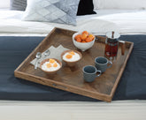 Elite Furniture Outlet - Ashley Furniture - Heddford Tray - Tray / Brown - A2000722