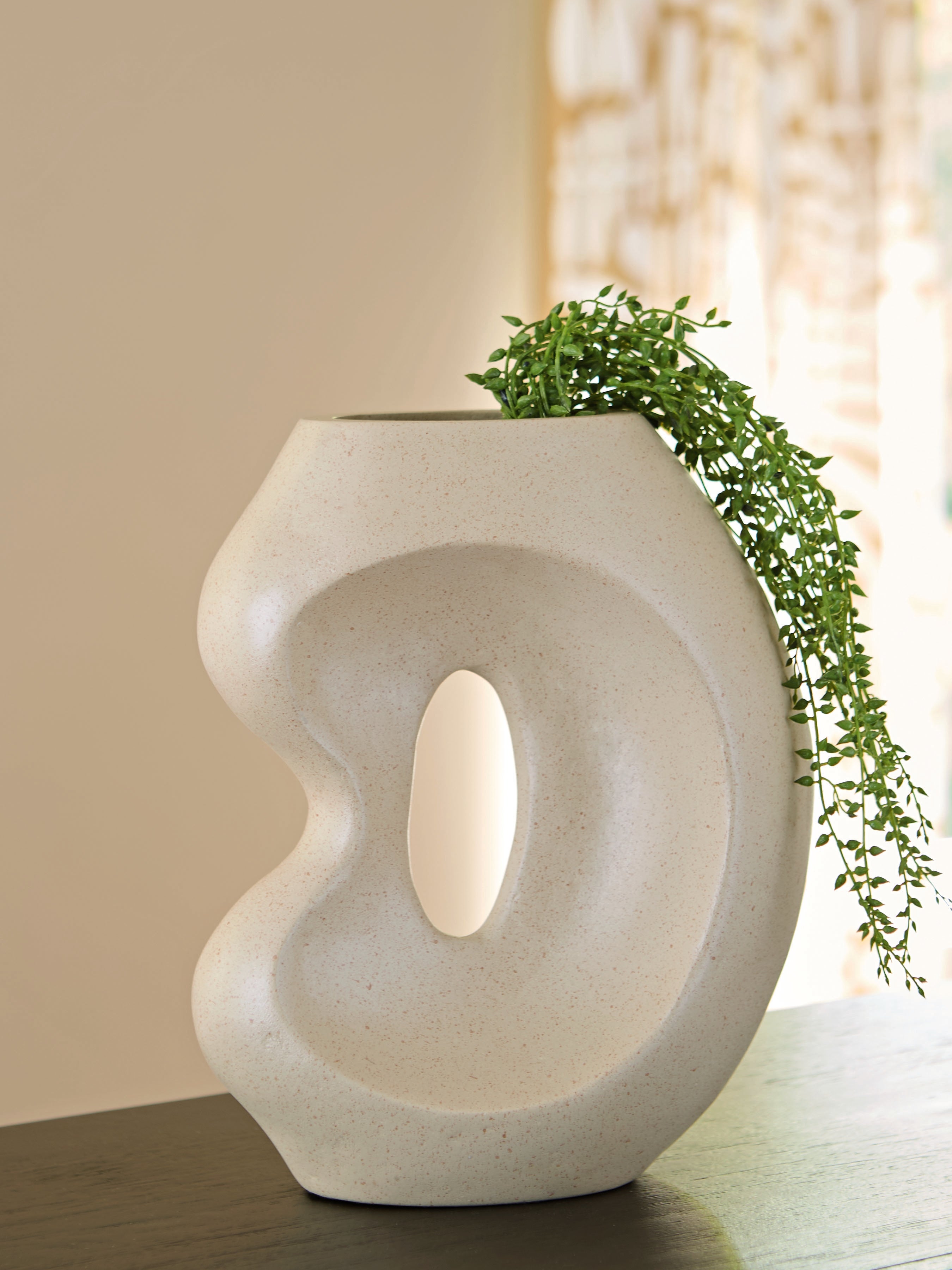 Elite Furniture Outlet - Ashley Furniture - Odion Vase - Vase / Stone - A2000841