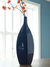 Elite Furniture Outlet - Ashley Furniture - Abtinson Vase - Vase / Navy - A2900033